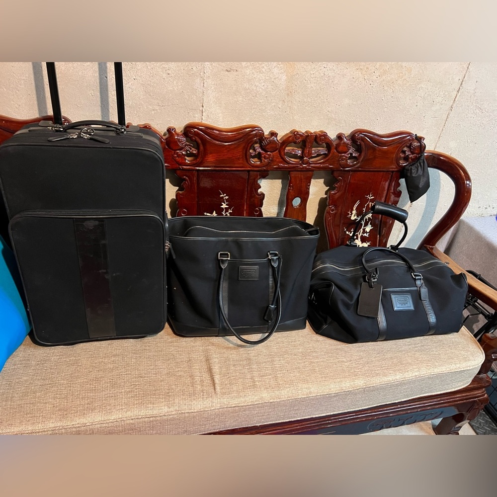 Coach luggage